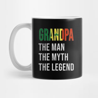 Grand Father Senegalese Grandpa The Man The Myth The Legend - Gift for Senegalese Dad With Roots From  Senegal Mug